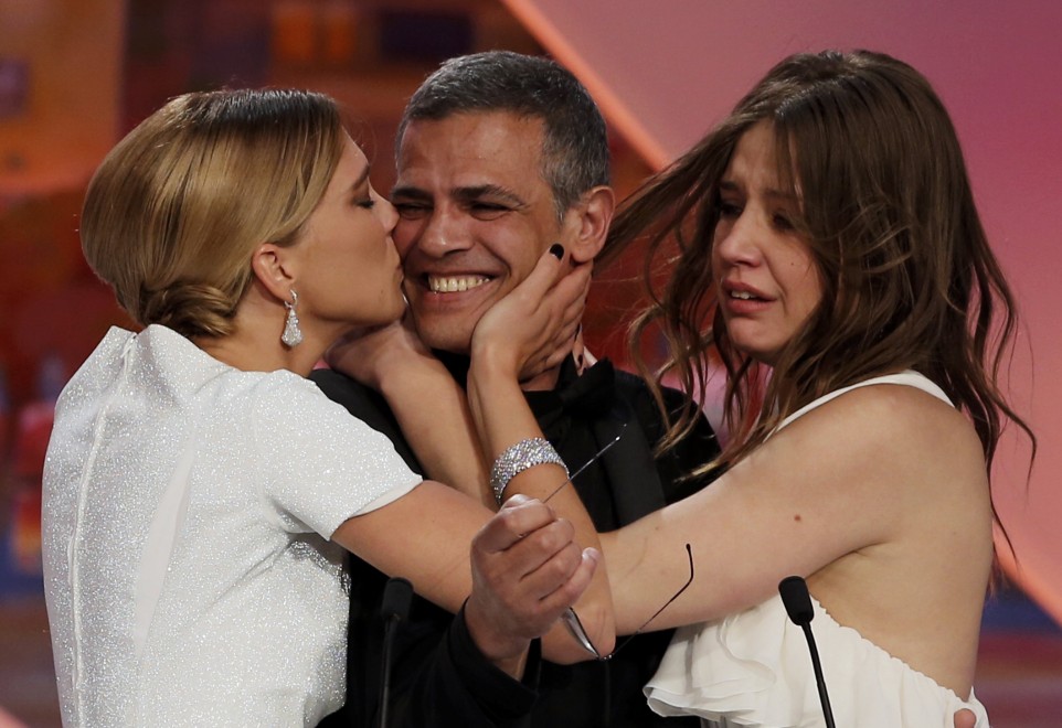 "La vie d'Adéle" vince la Palma d'oro a Cannes, miglior attore con sorpresa
