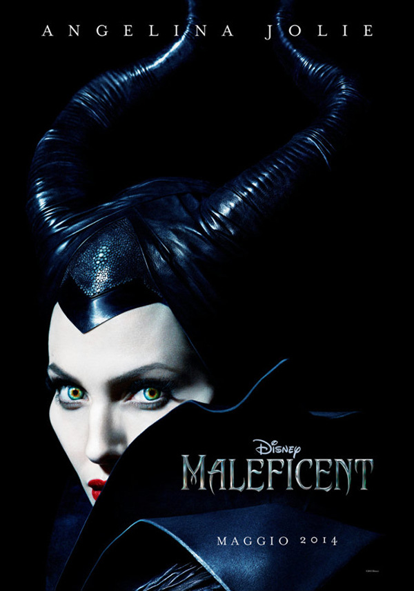 Teaser poster Maleficent: Angelina Jolie è Malefica