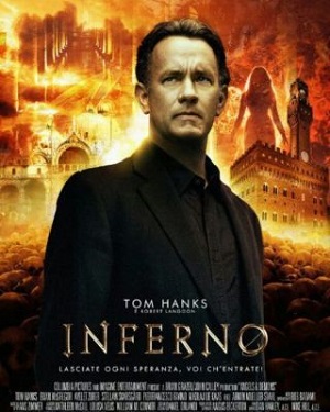 Box Office Italia: Inferno di Ron Howard debutta in cima nel week-end