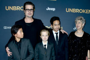 Brad Pitt con i figli, dopo la separazione con Angelina Jolie