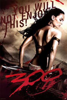 300 - L’alba di un impero nuovo poster Regina Gorgo