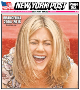 Brangelina in crisi e Jennifer Aniston vola "casualmente" a New York!
