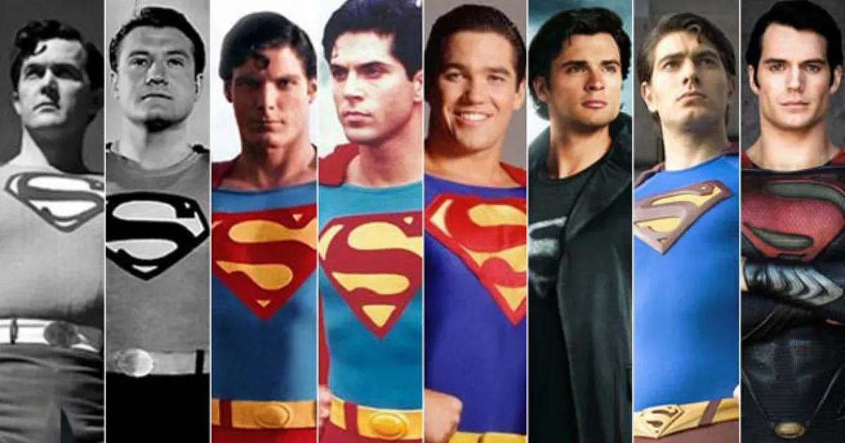 Tutti gli attori che hanno interpretato Superman, in ordine di importanza
