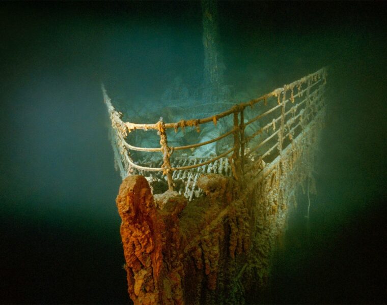 Immagine Copertina Crollata la prua del Titanic, famosa per la scena di Jack e Rose “Ti Fidi Di Me”