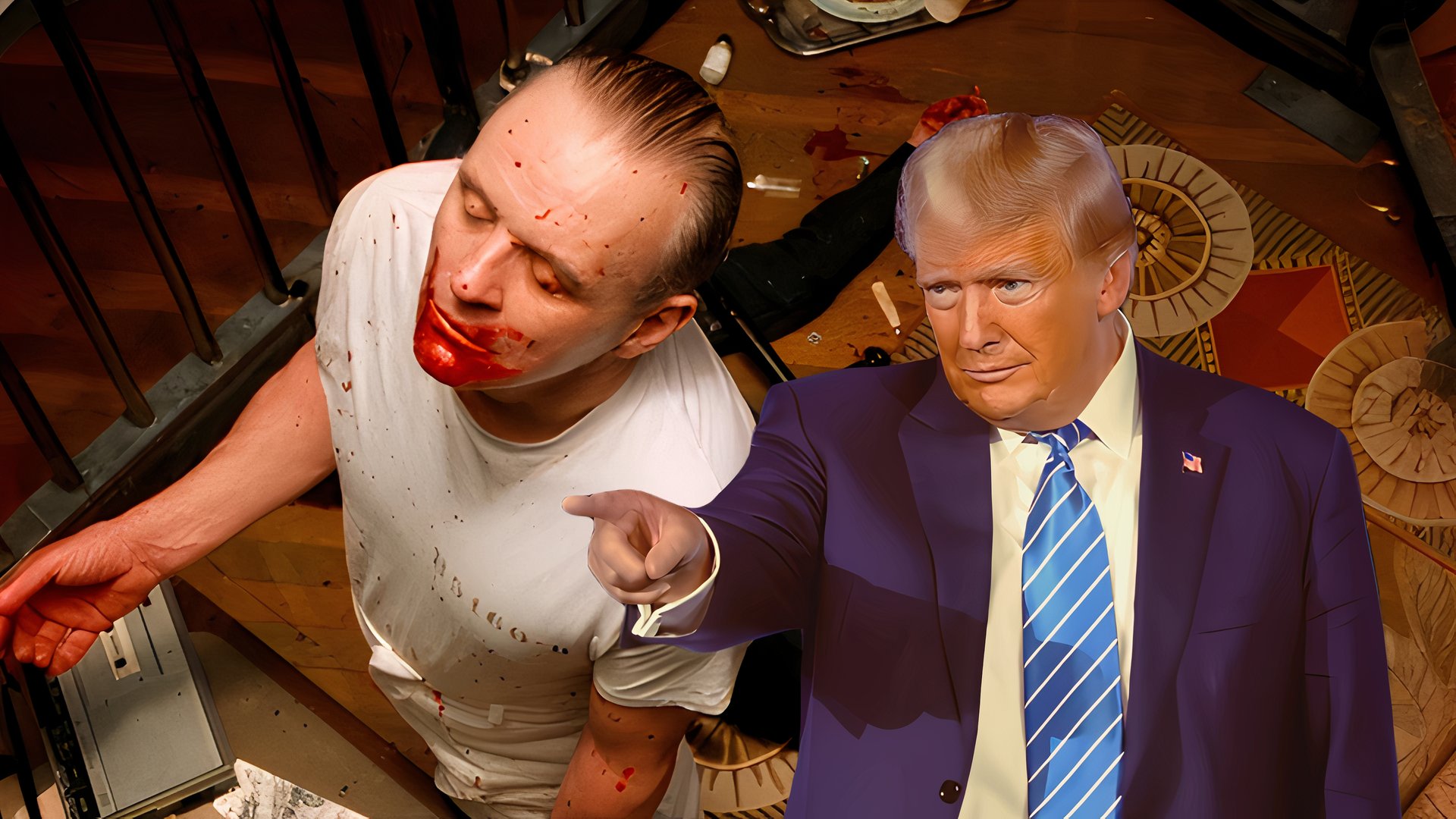 Donald Trump lamenta “Il grande Hannibal Lecter, è un uomo meraviglioso”