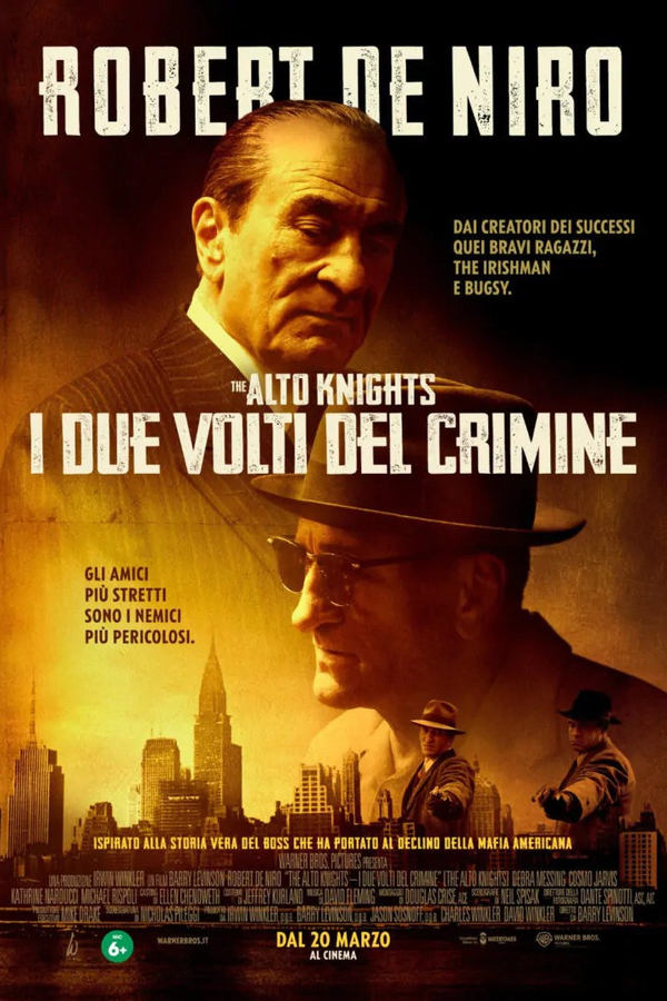 Locandina Film The Alto Knights - I due volti del crimine