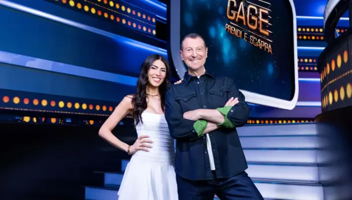 The Cage, Data Inizio e Spoiler sul Game Show di Amadeus e Giulia Salemi